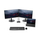 Dok lidhës StarTech USB 3.0 Mini Dock, dy ekrane, Gigabit Ethernet, i zi