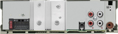Radio veture JVC KDX-382BT, Bluetooth, USB, e zezë