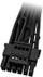 Kabllo adapter Singularity Computers PowerBoard, 8 pin PCIe në 12VHPWR, 600W, i zi