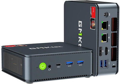 Mini PC GMKtec M6 Ultra, Ryzen 5 7640HS, 32GB RAM 1TB SSD, gri