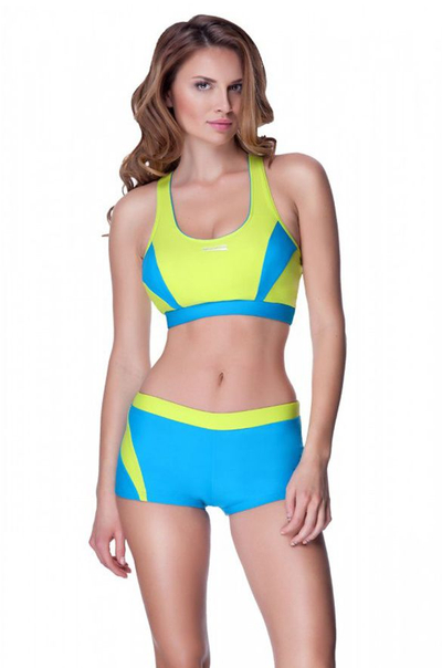 Rroba banje Aqua-Speed Fiona, të kaltra/ verdha, 152 cm