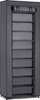 Ормар за чевли Massido Textile Shoe Cabinet, 10 рафтови, 28 x 58 x 175 cm, графит