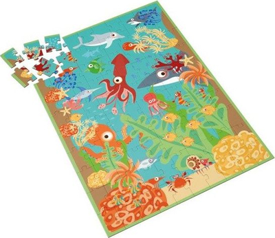 Puzzle Carletto Scratch Ocean 276181121, 100 copa, 43.5 x 60 cm, shumëngjyreshe
