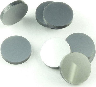 Shenja akrilike për lojëra Crafters Mirror, set 10 copë, ngjyrë argjendi