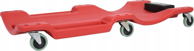 Shtrat pune KS TOOLS 500.8090, mban deri 120 kg, plastik, i kuq