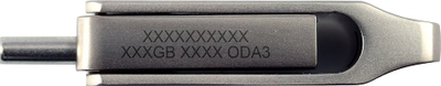 USB GoodRam ODA3, 128GB, USB 3.2 Type A dhe Type C, i kuq