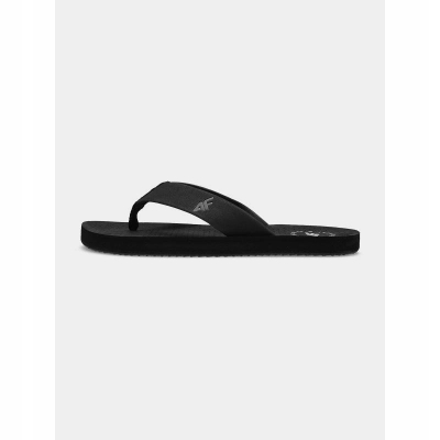 Плажни папучи 4F Flip Flops, за мажи, летни, црни