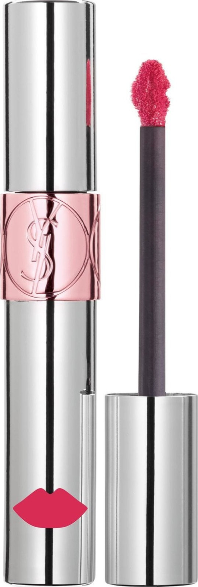 Balsam buzësh Yves Saint Laurent Volupté Liquid Colour, 6ml, 8 Excite Me Pink, rozë