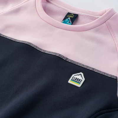 Bluzë sportive për goca Elbrus Molic Polartec, XS, mikrofleece, rozë e errët