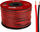 Kabull altoparlanti High Quality, 2x0.50mm, 100m, i kuqe e i zi