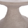 Tavolinë anësore REBON HM18156.03L, fiber cement, Ø40x56.5cm, gri