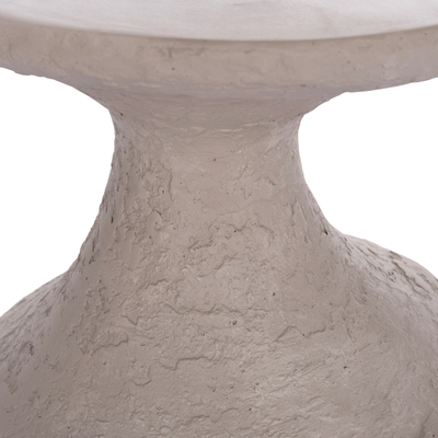 Tavolinë anësore REBON HM18156.03L, fiber cement, Ø40x56.5cm, gri