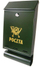 Поштенско сандаче Olive A 4T SKL A4T 496, со цевка A4, маслинесто зелено