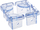 Mbrojtëse qosheje Dreambaby Corner Cushions, set me 4 copë, transparente
