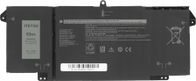Bateri laptopi Mitsu 7FMXV, 63Wh, për Dell Latitude 5320 7320 7520, e zezë