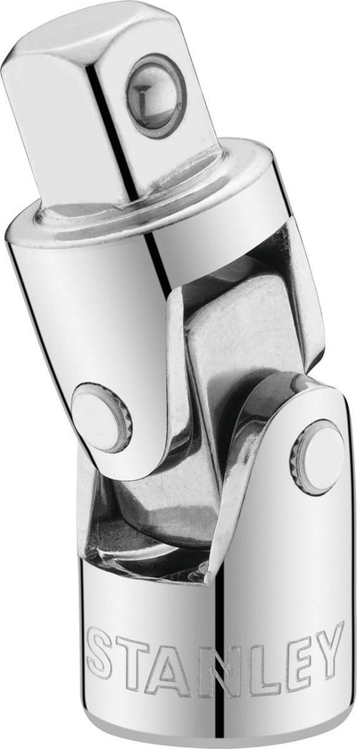 Универзална карданска спојка STANLEY, 3/8\", хром, сребрена