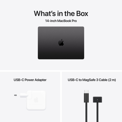 Apple MacBook Pro 14", M4 Max 14‑core, 36GB, 1TB SSD, 32‑core GPU, Space Black