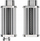 Set aksesorë për makineri kuzhine Bosch PastaPassion MUZS6PP, 3 pjesë, çelik inox