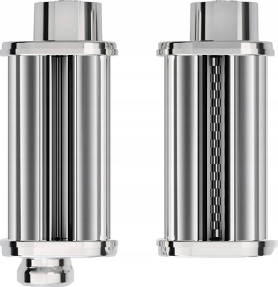 Set aksesorë për makineri kuzhine Bosch PastaPassion MUZS6PP, 3 pjesë, çelik inox