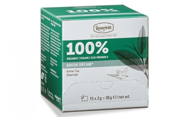 Çaj Ronnefeldt Green Dream, 100% BIO ORGANIC , 30gr (15 filtera)