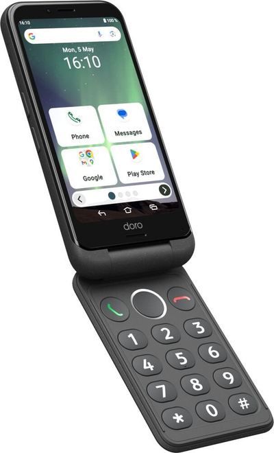 Telefoni Doro Aurora A20, 4.5\", 4GB 64GB, 3000mAh, grafit