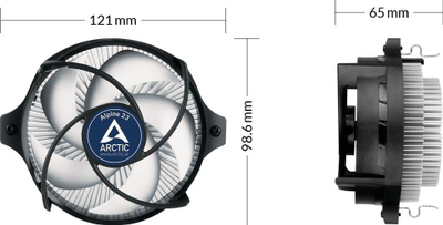 Ftohës CPU Arctic Alpine 23 (ACALP00035A)