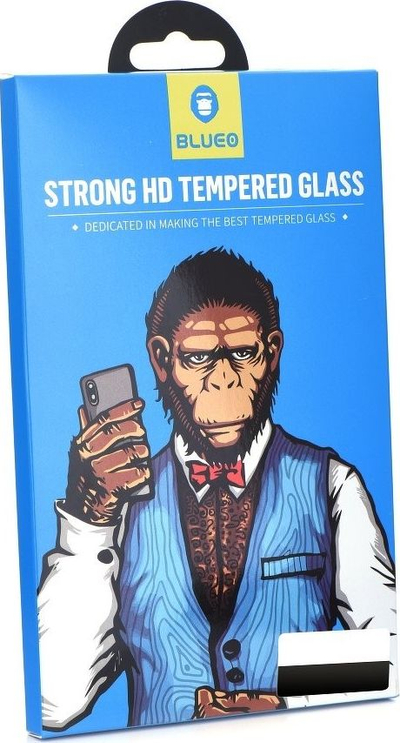 Xham mbrojtës Partner Tele.com Mr. Monkey Glass, për iPhone 7/8, 5D, i zi