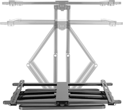 Mbajtës muri për TV INLINE Premium, 37-80", alumini, i bardhë