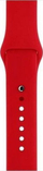 Rrip ore Mercury Silicone për Apple Watch 38/40/41 mm, silikon, i kuq