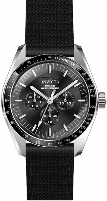 Orë për meshkuj Invicta Specialty Quartz 45970, e zezë