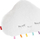 Qetësues për gjumë për fëmijë Fisher Price Sleepy (GJD44), e bardhë, me muzikë