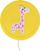 Ngrohës filxhani Setty USB Mug Warmer Giraffe Colorful, për kompjuter, shumëngjyrësh