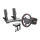 Set volant gare PXN VD4, direct drive, pedale metalike, i zi