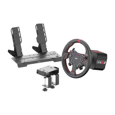 Set volant gare PXN VD4, direct drive, pedale metalike, i zi