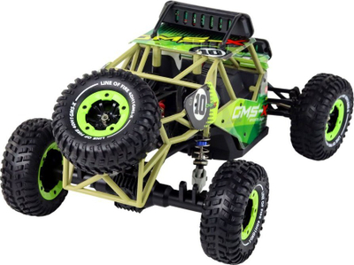 Makina me pult QZRC 4D H1, off road, 4x4, e gjelbër