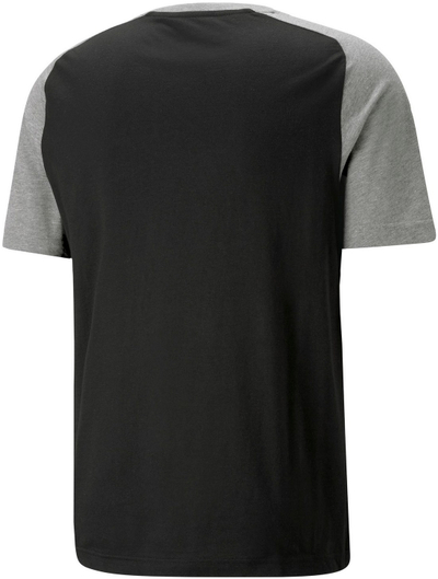 Спортска блуза Puma TeamCUP Casuals Tee, памук полиестер, црна сива