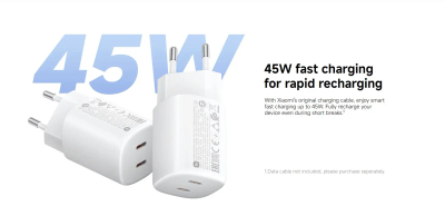 Xiaomi 40W Nano Turbo Charging Power Adapter 2C EU