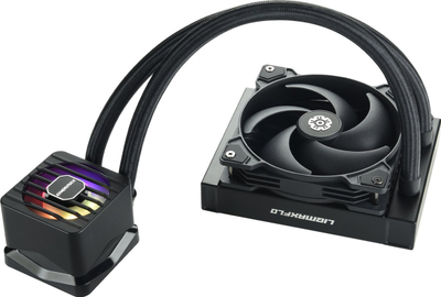 Ftohës procesori me ujë Enermax LIQMAXFLO SR, 120 mm, ARGB, i zi