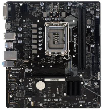 Pllakë amë Biostar H610MHD D5, LGA 1700, DDR5, Micro ATX