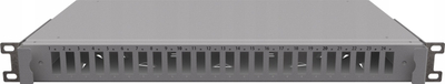 Panel optik Stalflex TFDP-19-1U-24D-SC-G, 24 porta SC, montim 19", gri