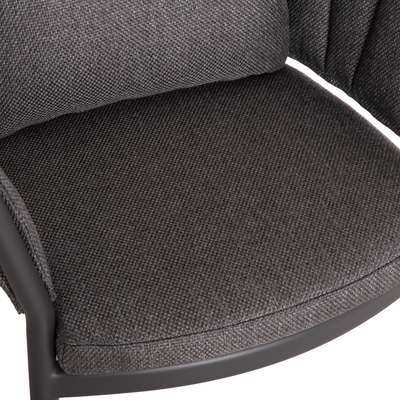 Karrige ngrënieje Shanks 62x60x75-80Hcm (HM6207.01), gri