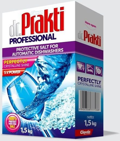Kripë për enëlarëse Clovin Dr. Prakti, 1.5 kg