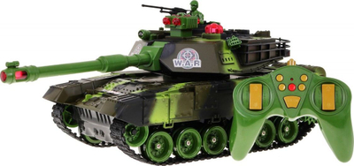 Lodër tank me telekomandë WAR Tank, 2.4GHz, 1:18, ngjyrë rere