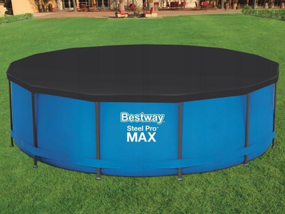 Прекривка за базен Bestway (58037), 366 см, црна