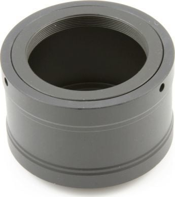 Adapter lente Pixco, FUJIFILM X në T2 T mount, i zi