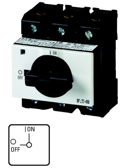 Çelës On/Off Eaton P3-100/IVS, 3P, 100A, IP65