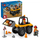 Set lodër LEGO City Yellow Construction Wheel Loader, kamion ndërtimi, me kovë lëvizëse, i verdhë