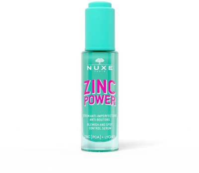 Serum fytyre Nuxe Zinc Power, kontroll njollash dhe aknes, 30 ml