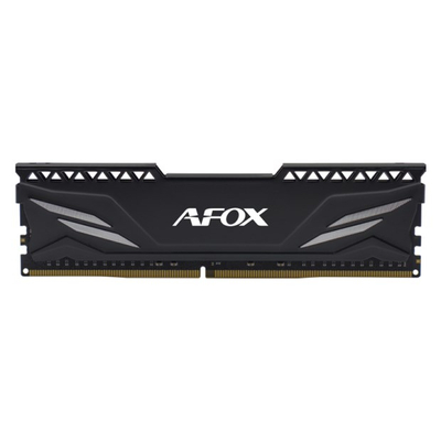 RAM për kompjuter tavoline AFOX Gaming DDR4, 8GB, 3200MHz CL16, i zi