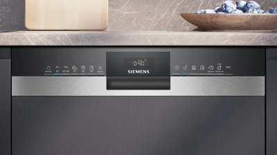 Enëlarëse e integrume Siemens IQ300 SN53ES04TE, 13 sete, inoks